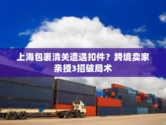 上海包裹清关遭遇扣件？跨境卖家亲授3招破局术