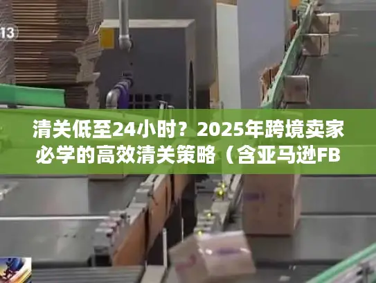 清关低至24小时？2025年跨境卖家必学的高效清关策略（含亚马逊FBA案例）
