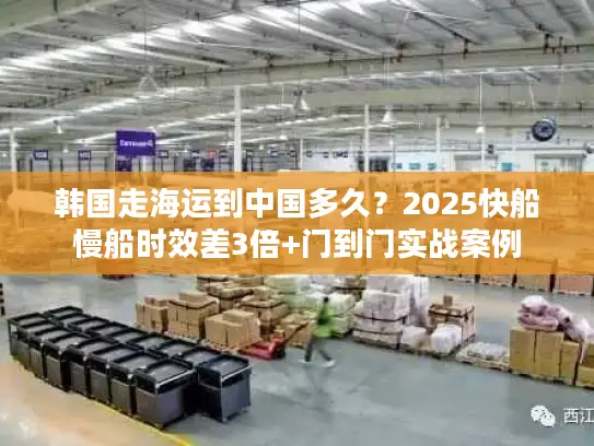 韩国走海运到中国多久？2025快船慢船时效差3倍+门到门实战案例
