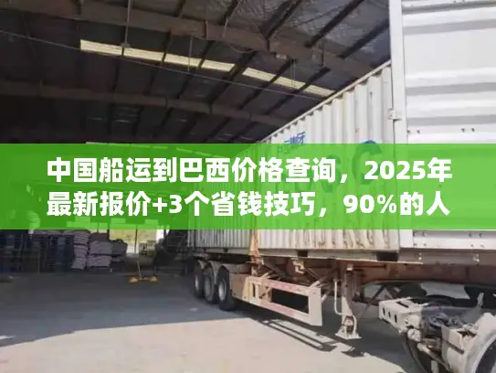中国船运到巴西价格查询，2025年最新报价+3个省钱技巧，90%的人不知道！