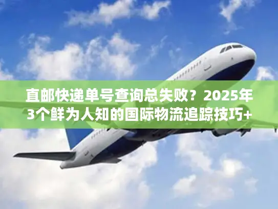 直邮快递单号查询总失败？2025年3个鲜为人知的国际物流追踪技巧+实战案例