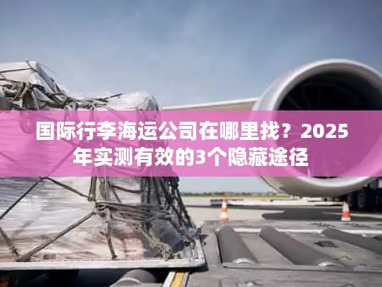 国际行李海运公司在哪里找？2025年实测有效的3个隐藏途径