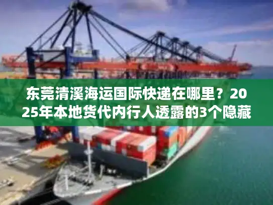 东莞清溪海运国际快递在哪里？2025年本地货代内行人透露的3个隐藏网点+省钱技巧