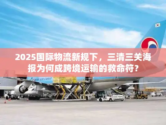2025国际物流新规下，三清三关海报为何成跨境运输的救命符？