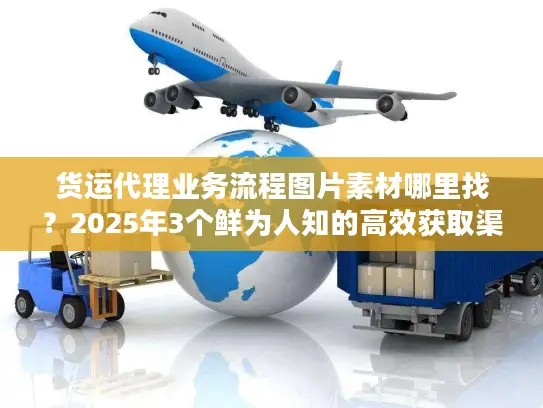 货运代理业务流程图片素材哪里找？2025年3个鲜为人知的高效获取渠道+实战案例