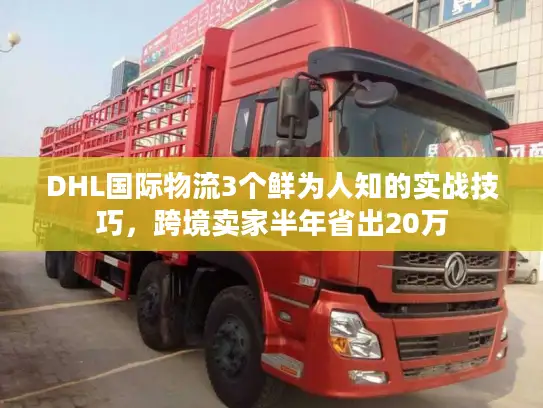 DHL国际物流3个鲜为人知的实战技巧，跨境卖家半年省出20万