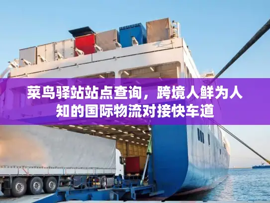 菜鸟驿站站点查询，跨境人鲜为人知的国际物流对接快车道