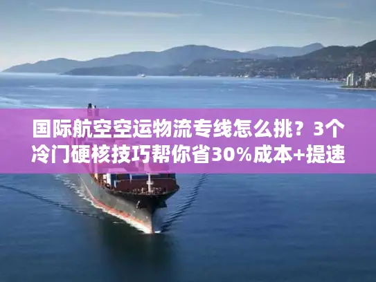 国际航空空运物流专线怎么挑？3个冷门硬核技巧帮你省30%成本+提速2天