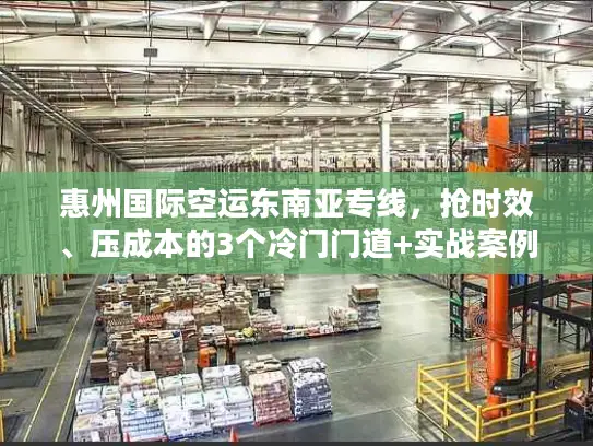 惠州国际空运东南亚专线，抢时效、压成本的3个冷门门道+实战案例揭秘