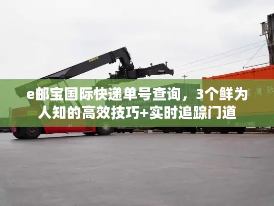 e邮宝国际快递单号查询，3个鲜为人知的高效技巧+实时追踪门道