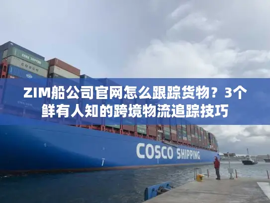 ZIM船公司官网怎么跟踪货物？3个鲜有人知的跨境物流追踪技巧