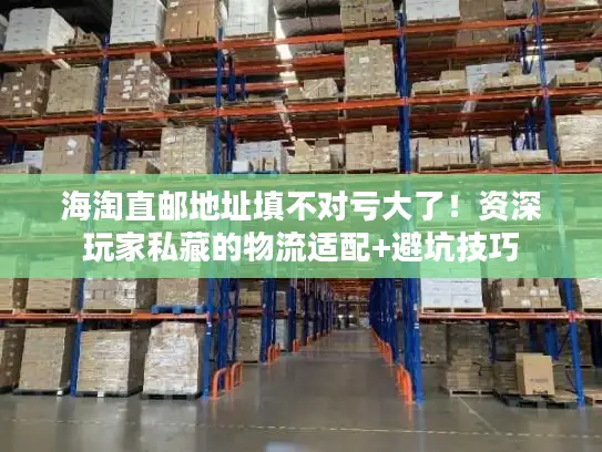 海淘直邮地址填不对亏大了！资深玩家私藏的物流适配+避坑技巧