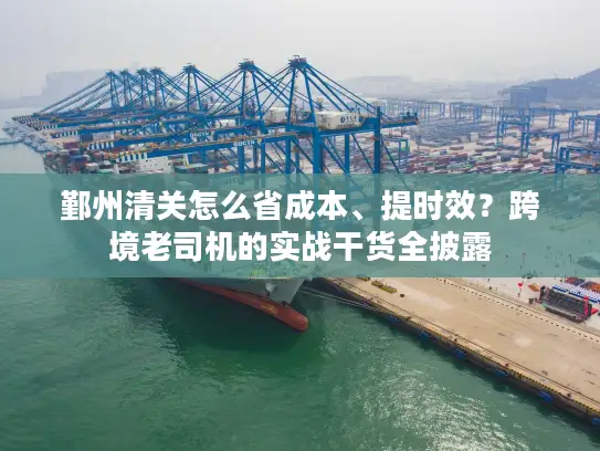 鄞州清关怎么省成本、提时效？跨境老司机的实战干货全披露