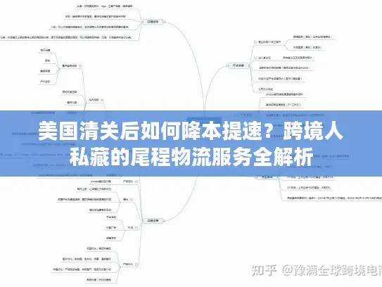 美国清关后如何降本提速？跨境人私藏的尾程物流服务全解析