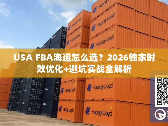 USA FBA海运怎么选？2026独家时效优化+避坑实战全解析