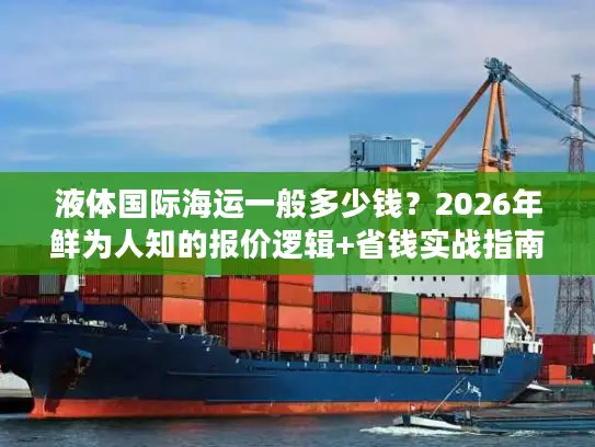 液体国际海运一般多少钱？2026年鲜为人知的报价逻辑+省钱实战指南