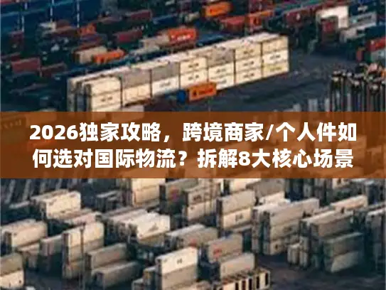 2026独家攻略，跨境商家/个人件如何选对国际物流？拆解8大核心场景解决方案
