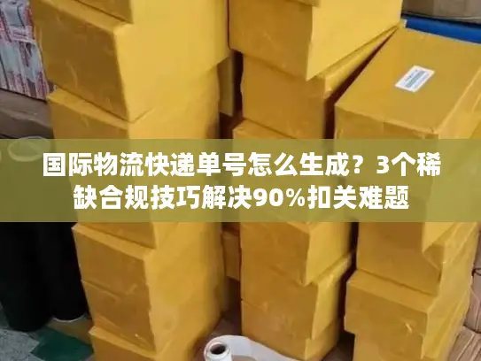 国际物流快递单号怎么生成？3个稀缺合规技巧解决90%扣关难题
