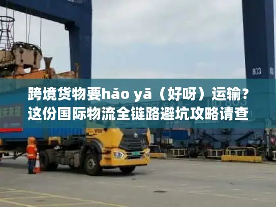 跨境货物要hǎo yā（好呀）运输？这份国际物流全链路避坑攻略请查收