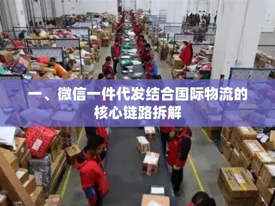 一、微信一件代发结合国际物流的核心链路拆解