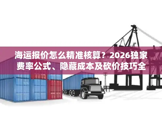 海运报价怎么精准核算？2026独家费率公式、隐藏成本及砍价技巧全揭秘