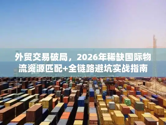 外贸交易破局，2026年稀缺国际物流资源匹配+全链路避坑实战指南