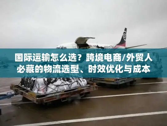 国际运输怎么选？跨境电商/外贸人必藏的物流选型、时效优化与成本管控全攻略