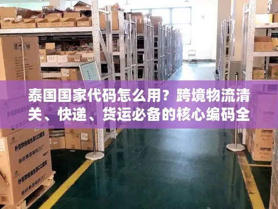 泰国国家代码怎么用？跨境物流清关、快递、货运必备的核心编码全解析