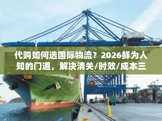 代购如何选国际物流？2026鲜为人知的门道，解决清关/时效/成本三大痛点