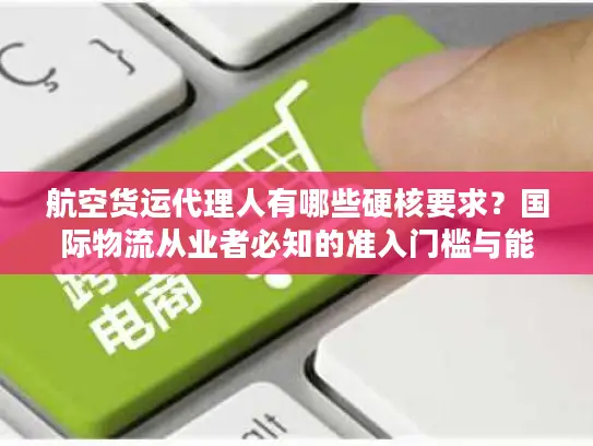 航空货运代理人有哪些硬核要求?国际物流从业者必知的准入门槛与能力标准 航空货运代理人有哪些硬核要求?国际物流从业者必知的准入门槛与能力标准