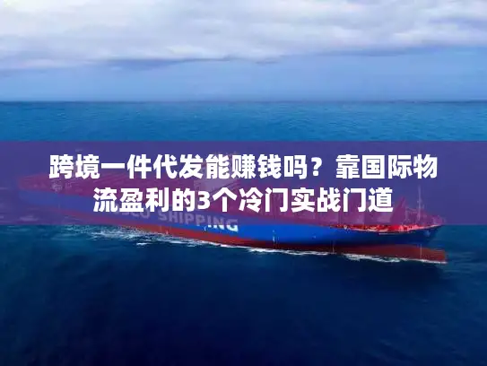 跨境一件代发能赚钱吗？靠国际物流盈利的3个冷门实战门道