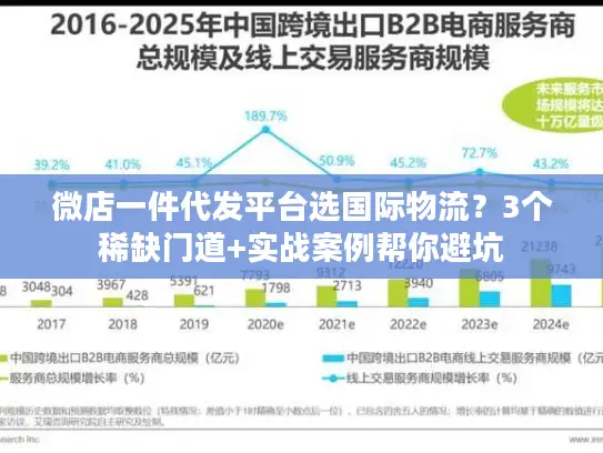 微店一件代发平台选国际物流？3个稀缺门道+实战案例帮你避坑