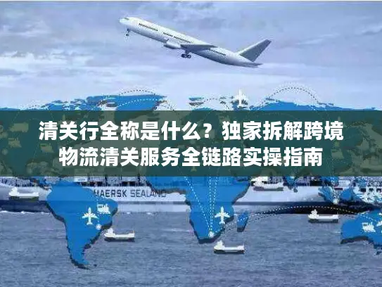 清关行全称是什么？独家拆解跨境物流清关服务全链路实操指南