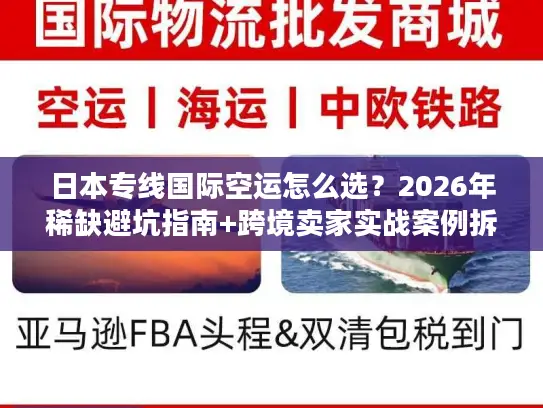 日本专线国际空运怎么选？2026年稀缺避坑指南+跨境卖家实战案例拆解