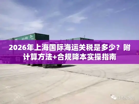 2026年上海国际海运关税是多少？附计算方法+合规降本实操指南