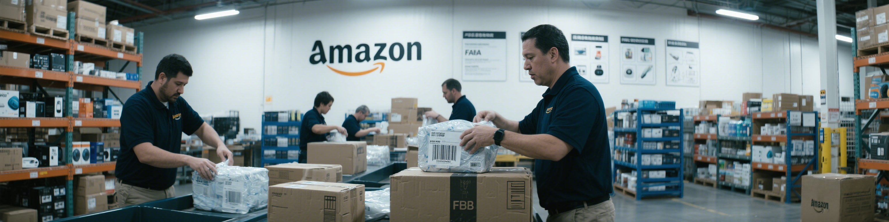 FBA头程国际物流业务示意图